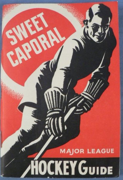 1940 Sweet Caporal Hockey Guide